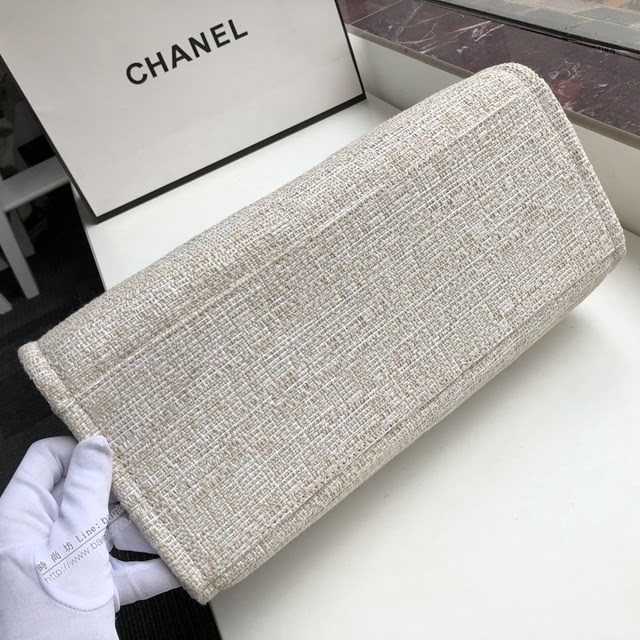 Chanel女包 66941 香奈兒經典款沙灘包 Chanel帆布購物袋  djc4043